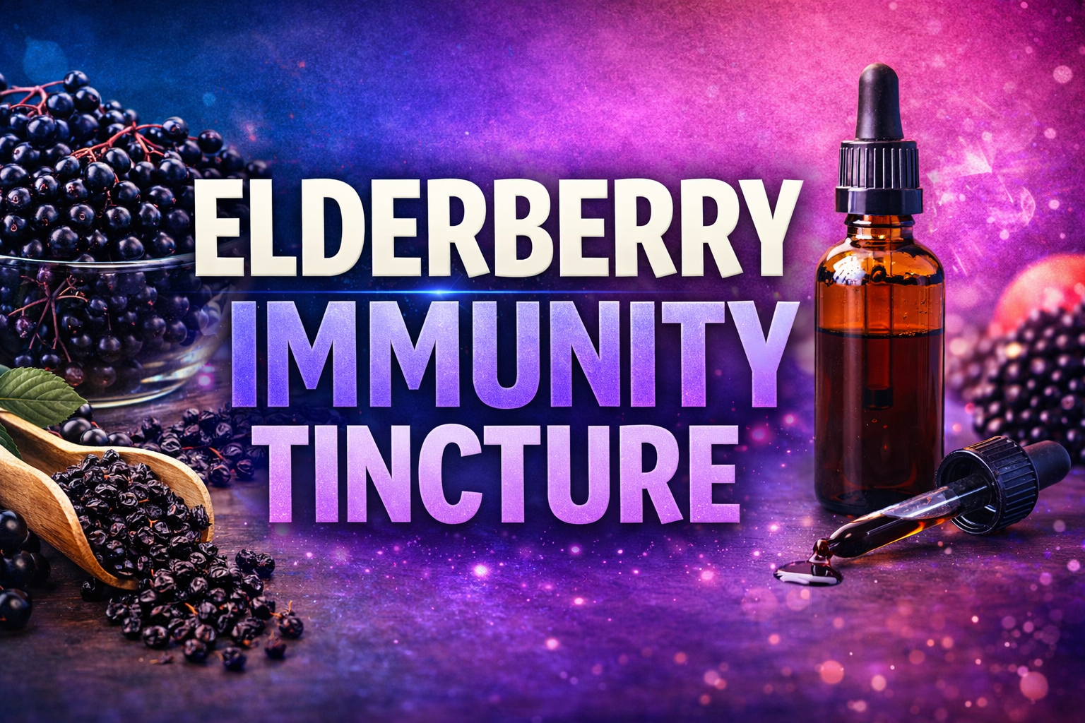 Elderberry Immunity Tincture